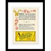 Pyramid International Charlie and the Chocolate Factory - Stampa incorniciata con cornice nera da collezione (Golden Ticket Design) Willy Wonka incorniciata da parete in cornice 30 x 40 cm, prodotto ufficiale