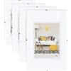 walther design cornice vetro trasparente29,7 x 42 cm (DIN A3) Confezione doppia, portafoto senza cornice RB342KD (Confezione da 4)