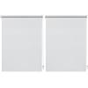 Gardinia Deco Company, Tenda a Rullo, Con Morsetto di Fissaggio o Adesiva, Con Rivestimento Termico, Elevato Riflesso della Luce, Risparmio Energetico, Kit di Montaggio Incluso, Bianco, 60 x 150 cm (LxA)