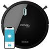 Cecotec Robot Aspirapolvere Conga 1090 Connected. APP Control: Aspira, passa la scopa, lava e passa il panno. Alexa e Google Assistant. Spazzola speciale per animali domestici. 1400 Pa.