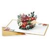 Hallmark Signature Paper Wonder - Biglietto di Natale pop-up con fiori invernali