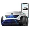 WYBOT C2 Vision AI telecamera robot piscina cordless con batteria, robot piscina pareti e fondo, filtrazione a due strati, motore brushless, aspirazione potente, per piscine interrate fino a 180㎡