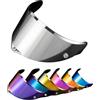 PSLER Visiera per AGV Pista GP RR Pista GPR CORSA-R RACE 3 RACE 2,Visiera Colorata Accessori per Casco da Moto Ricambio(Argento-Specchio Intenso)