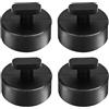 TKSE - Cuscinetto di sollevamento in gomma, 4 pezzi per jack jack in gomma per Corvette C5 C6 C7 Jack Point Pad adattatore