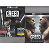 CREED 1 NATO PER COMBATTERE + CREED II 4K UltraHD +Blu-ray Rocky Sylvester Stall