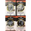 4 Dvd Sceneggiati Rai QUI SQUADRA MOBILE 1A +2A Serie di Majano completa 1973-76