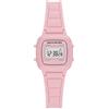 Skechers Orologio per le donne Alta, movimento digitale, orologio in poliuretano con cassa da 27 mm, Rosa Light Pink, Rosa chiaro e bianco
