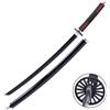 Katana di Tanjiro Kamado dall'anime Kimetsu no Yaiba Demon Slayer CON LAMA IN BAMBOO