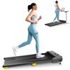 UREVO Tapis Roulant Elettrico Inclinabile Con Smorzamento a 6 punti，Tapirulan Salvaspazio Con LED Dispaly & Telecommando, Walking Pad Pieghevole con Pendenza 9% per Camminare e correre (neronero)