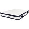 Cecotec Materasso ibrido Flusso Cecofresh 2900 FOOTCONFORT HYBRID 160X200. Multicapa, nucleo di Wasquen Springs e Coolconfort Technology, Rinfrescante sensazione, alta fermezza. Altezza 29 cm