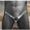 MKGMYGZ Cintura Di Castità Trasparente Maschile Cintura Di Castità Bdsm Chastity Cage Belt Gioco Schiavo Toys Giochi Erotitici Sexy Per Coppie (Three -way belt)