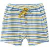 People Wear Organic Baby shorts in cotone bio a righe multicolore