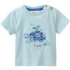 People Wear Organic T-Shirt baby in cotone bio Tartaruga - col. menta