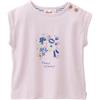 People Wear Organic T-Shirt baby in cotone biologico Sweet Summer - col. rosa