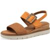 MARCO TOZZI Sandale 2-28713-44, Donna, Almond Comb, 39 EU