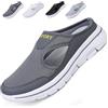 Acfoda Zoccoli Donna Sabot Uomo Estive Antiscivolo Traspiranti Ciabatte Comode Giardino Spiaggia Pantofole Leggero Mesh Scarpe da Casa Piscina con Plantare Estraibile Grigio 41