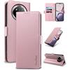 Yunubeyii Cover Libro per Honor Magic 7 Lite - [Blocco RFID] Luxury PU Leather Portafoglio Card Holder Magnetic Phone Custodia con Kickstand, Cover Protettiva Antiurto, Rosa