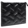 GAOCHY 15-16 Pollici Puffy Custodia per Computer Portatile per Macbook Pro 16 M4/M3/M2/M1 Pro/Max 2024-2021, ASUS Vivobook 16/15, 15,6 Pollici Dell Latitude, HP Pavilion 15, Meteorite Nero
