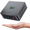 TRIGKEY Green G4 Mini PC 12a generazione Intel Alder Lake-N100, RAM DDR4 16 GB, SSD 500 GB, Dual HDMI 4K@60Hz, Display/Wi-FI 6/BT 5.2/4×USB 3.2