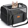 Morpilot Trasportino per Gatti, 40x26x28cm Trasporto per Gatto e Cane fino a 6 kg, Trasportino per Animali Portatile, Trasportino per Viaggi Lunghi e Brevi