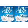 Ever Clean Lettiera Agglomerante Extra Forte Ever Clean, 10.Litri, Non Profumata (Confezione da 2)