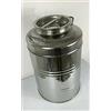 BELVIVERE CONTENITORE FUSTO BIDONE PER OLIO 10LT ACCIAIO INOX 18/10 CON RUBINETTO