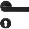 MARCHESI 1420-2067NN-2069NN-253 Grindergrt.Mitra, acciaio inossidabile nero, PZ | Edelstahl schwarz matt