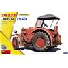 MiniArt Mini Art 24007 1:24 Trattore D8532 Mod.1950 - Riproduzione fedele, Modello ridotto, Kit Plastica, Fai da te, Hobby, Collage, Kit Modello, Assemblaggio, Non Verniciato