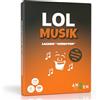 ANZEN LOL Musik - Ridere vietato | Gioco di carte | Gioco di carte | Gioco di società | Gioco musicale per adulti appassionati di musica con 5 categorie divertenti e variegate con garanzia di risate