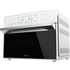 Cecotec Forno friggitrice Bake&Fry 3000 Touch White ad aria calda, con convezione, 30 litri di capacità e 1800 W di potenza.