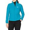 Jack Wolfskin Delta Tour Giacca, Donna, Dark Cyan, S