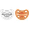 Chicco PhysioForma Gommotto Luxe, Ciuccio in Silicone 6-16 Mesi, Set di Gommotti Morbidi e Delicati, 2 Pezzi, Bimba