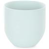 AmeliaHome Vaso da fiori in ceramica decorazione Shire azzurro