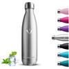 Grsta Borraccia Termica, Borraccia 750 ml, Senza BPA, Borraccia Acciaio Inox, Senza Perdite, Borracce Termiche, Mantiene Caldo per 12 Ore/Freddo 24 Ore, Borracce per Scuole, Campeggio, Corsa, Uffici, Sport