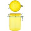 Home Frosty Barattolo, 10x14 cm, Giallo, 14x10x15 cm