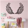 Wallity Hanah Home Elegante accessorio decorativo da parete in metallo (2 pezzi), 48 x 65 cm, 100% metallo, spessore 1,5 mm, perfetto per decorazioni moderne per la casa