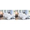 blanrêve - Piumino Comfort - Sintetico e ipoallergenico - Temperato 300g/m² - 140X200 cm, letto di 90 cm