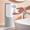 Kolamom Dispenser di sapone automatico, 450 ml, distributore di sapone elettrico, ricaricabile USB, a parete, impermeabile, con sensore di movimento a infrarossi, per cucina, bagno e toilette