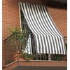 GEMITEX Tenda da sole RIGA GRIGIA, 150x290CM, COMPLETA DI OCCHIELLI E GANCI PER UNA SEMPLICE INSTALLAZIONE. PROTEGGE LA TUA CASA DAL SOLE E CREA ZONE OMBREGGIATE. Per villa, campagna, mare, camping