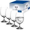 Villeroy & Boch La Divina Set di Bicchieri da Acqua, 330 ml, 4 Pezzi, Cristallo, Trasparente
