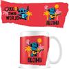 Pyramid International Lilo and Stitch (Aloha) Tazza bianca, elegante e pratica, 312 ml, taglia unica