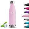 Grsta Borraccia, Borraccia Termica 750 ml, Senza BPA, Borraccia Acciaio Inox, Senza Perdite, Borracce Termiche, Isolato Sottovuoto, Borraccia Metallo, Facile da Trasportare, per Fitness, Yoga, Campeggio