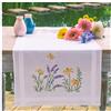 VERVACO Kit Punto Croce Prestampato Centrotavola LAVANDA Biancheria Da Tavola Set Fai Da Te Creativo ca. 40 x 100 cm Kit Hobby Creativi Adulti Casa Decor Cross Stitch Runner