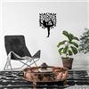 Wallity Hanah Home Elegante accessorio decorativo da parete in metallo, 50 x 70 cm, 100% metallo, spessore 1,5 mm, perfetto per decorazioni domestiche e spazi moderni