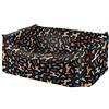 PATAM Cuccia per Cani e Gatti, Sfoderabile, Lavabile, con Cuscino Interno e Fondo Antiscivolo Small 46 x 66 x 23 cm Chic