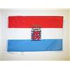 AZ FLAG Bandiera Lussemburgo 45x30 cm - Bandierina Provincia Belga Di Lussemburgo 30x45 cm Cordicelle
