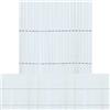 TENAX Colorado 1,00x5 m Bianco, Canniccio Sintetico a Canne Intere da 7mm, Schermante Frangivista in PVC per Giardino, Balcone e Terrazza (Confezione da 4)