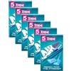 Vigorsol Air Action Xtreme, Chewing Gum, Gusto Menta, Senza Zucchero, Senza Glutine, 6 Confezioni da 5 Stick di Gomme da Masticare, Formato Ideale per avere sempre la Freschezza che ti serve