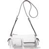 Michael Kors Dakota - Borsa a tracolla convertibile, piccola, colore: Bianco ottico, Bianco ottico.
