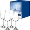 Villeroy & Boch - Ovid Bicchiere da Vino Bianco Set di 4 Trasparente, Lavabile in Lavastoviglie, Bicchieri Design, Calice Vino Bianco, Cristallo
